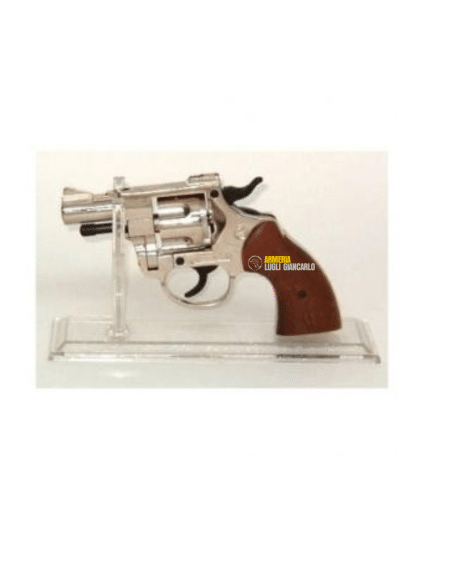 REVOLVER A SALVE BRUNI MODELLO OLIMPIC CAL. 380 CROMATO (300N)