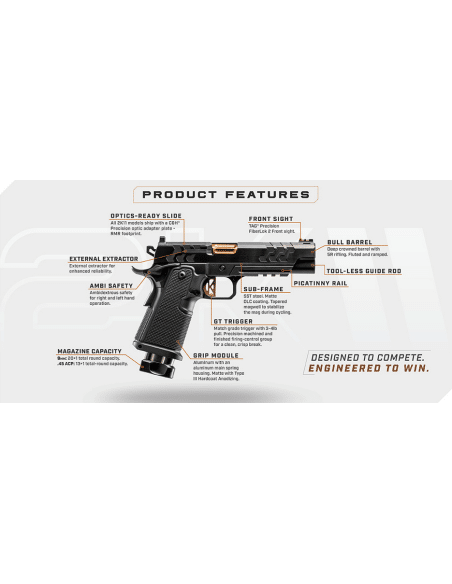 Kimber 2K11 OR Pistol calibro 9x19