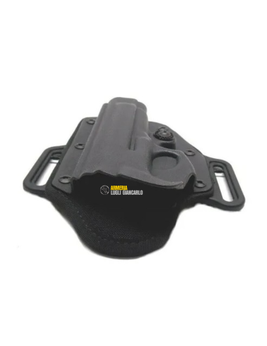 FONDINA PER GLOCK MODELLO 17/22 VEGA HOLSTER VHH8 FONDINA IN POLIMERO MIX PANCAKE vhh804