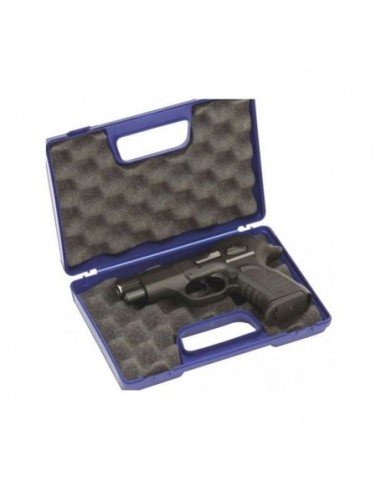 BERETTA Valigetta portapistola C61119 Rigida Imbottita Antiurto Kit Pulizia Incluso per MOD. 92, 96, 98, APX, PX4 Colore Blu Dim