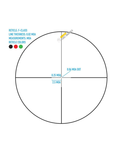 Ottica da tiro e caccia Sightmark SM13043FTR  Latitude 8-32x60 F-Class Riflescope