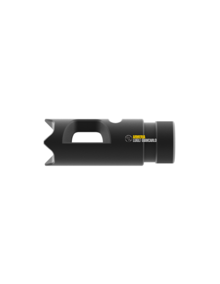 Compensatore Armeria Lugli  per carabina modello Muzzle Brake TSO calibro 9 1/2"-28 codice TS0001