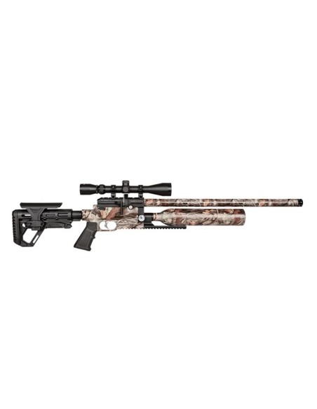 Crabina PCP camo Kral Arms Puncher Jumbo Dazzle Camo calibro 5,5 libera vendita 7 jumble