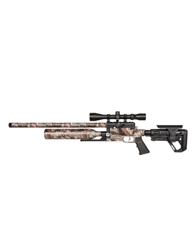 Crabina PCP camo Kral Arms Puncher Jumbo Dazzle Camo calibro 5,5 libera vendita 7 jumble