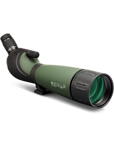 KONUS 7127 KONUSPOT-100 Cannocchiale da Caccia e da Tiro Diametro 20-60x100, Munito di Treppiede da Tavolo e Supporto Smartphone