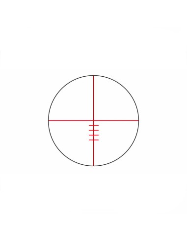 OTTICA DA TIRO  PER CARABINE KONUS 7349 FIGHTER 4X-16X50 A.O. Ballistic Reticle Illuminato