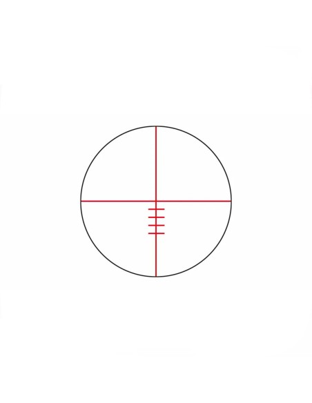 OTTICA DA TIRO  PER CARABINE KONUS 7349 FIGHTER 4X-16X50 A.O. Ballistic Reticle Illuminato
