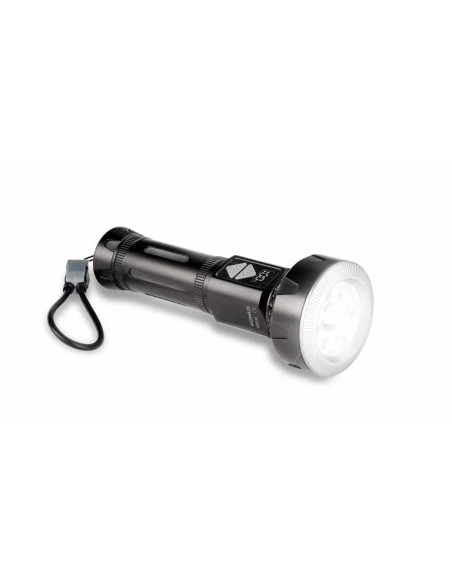 TORCIA 3000-lumen flashlight KONUSLIGHT-3K DUAL FLASHLIGHT- LANTERN WITH LONG BEAM LIGHT