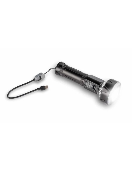 TORCIA 3000-lumen flashlight KONUSLIGHT-3K DUAL FLASHLIGHT- LANTERN WITH LONG BEAM LIGHT