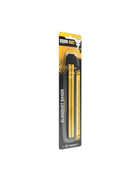 BARNETT  SLINGSHOT POWER BANDS 16000 ELASTICO FIONDA BARNETT  FL34689 KING RAT SLINGSHOTS ELASTICO GIALLO PER FIONDA