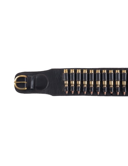 ra23c RA SPORT CARTCCERA IN PELLE PER CARABINA 308 270 300 win 30-06  CON TASCA CENTRALE