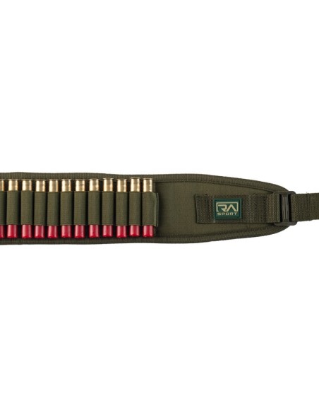 CAR20 RA SPORT CARTUCCERA VERDE  IN POLIESTERE CON CELLE ELASTICHE PER CARABINA O CALIBRO 410 36