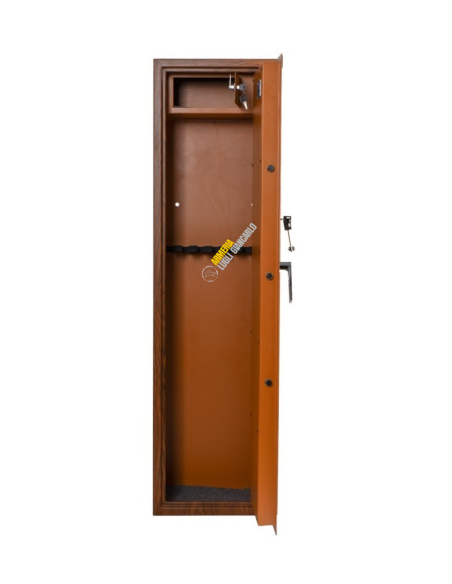 SD-11 ARMADIO BLINDATO CASSAFORTE PER ARMI 11 POSTI LEGNO TESORETTO CON FINITURA LEGNO