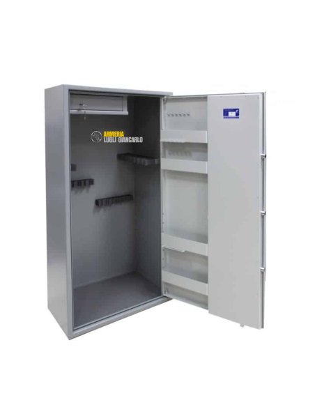 GE750/52EL GRIFFON ARMADIO BLINDATO 18 POSTI CASSAFORTE ELETTRONICA PER CARABINE CON RIPIANI E TESORETTO