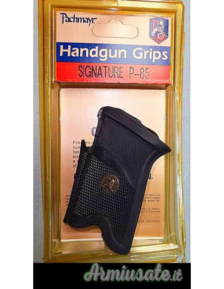 Guancette gomma Ruger Griffschale für Pistole Model P-85 von Pachmayr, Neuware