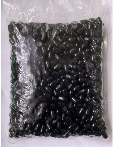 Palle Armeria Lugli ogive verniciate calibro 9mm 116grs RN-BB nere Dia 356 conf. da 1000