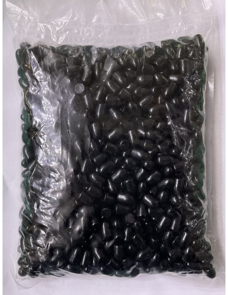 Palle Armeria Lugli ogive verniciate calibro 9mm 116grs RN-BB nere Dia 356 conf. da 1000