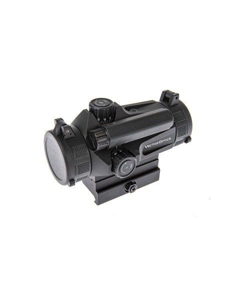 PUNTO ROSSO PER FUCILI TAC VECTOR "NAUTILUS" RED DOT 3 MOA BASE PICATINNY QR 1X16X22 (SCRD-26IIP)  VECTOR OPTIC SC000063