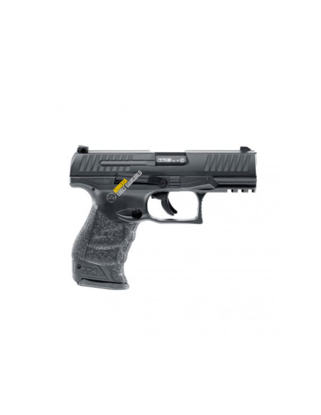 UMAREX T4E PISTOLA WALTHER 2.4554 PDP COMPACT 4" .43 SCARRELLANTE 7,5J DIFESA PERSONALE COLPI IN GOMMA DIAMETRO 43 380386