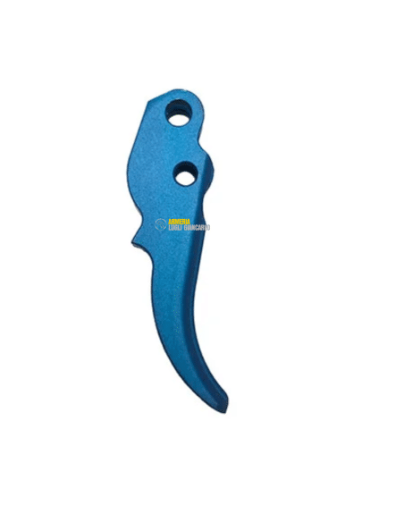 GRILLETTO BERETTA ALLUMINIO AZZURRO PER SERIE PISTOLE MODELLO /92/98 CODICE C5K836
