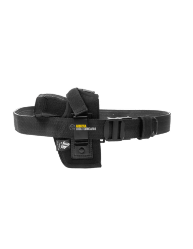 Fondina tascabile interna cordura  UTG IWB BELT HTR destra colore nero con clip da cintura da 1,5" codice PVC-H389B