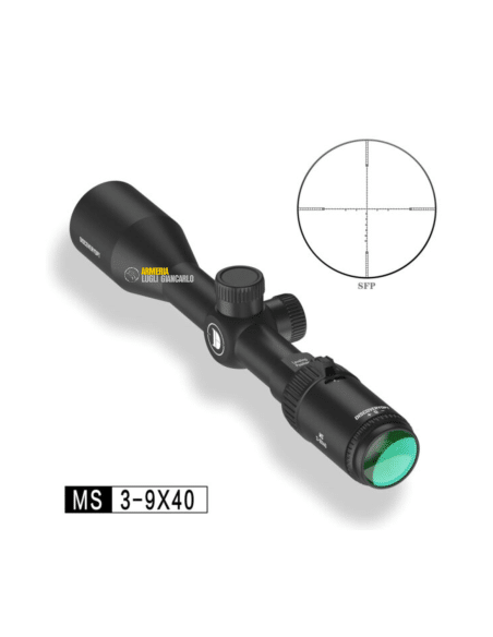 OTTICA DISCOVERY SCOPE OPTICS DO MS 3-9X40 TUBO 1" ANELLI 11 mm codice IBP037