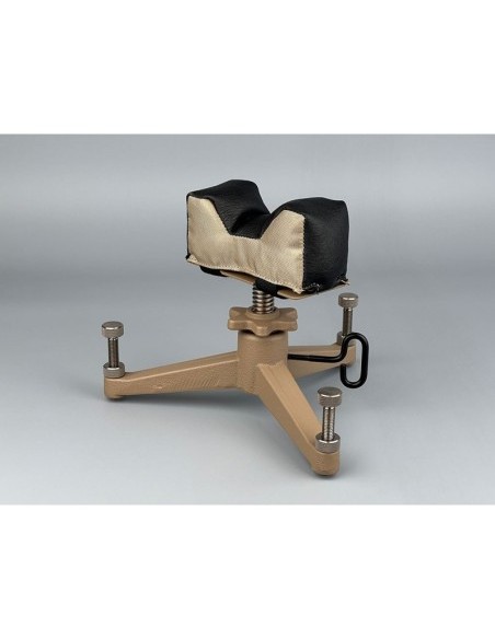 Supporto per fucile STONE rest Armeria Lugli per armi con regolazione e cuscino incorporato pieno IA9402