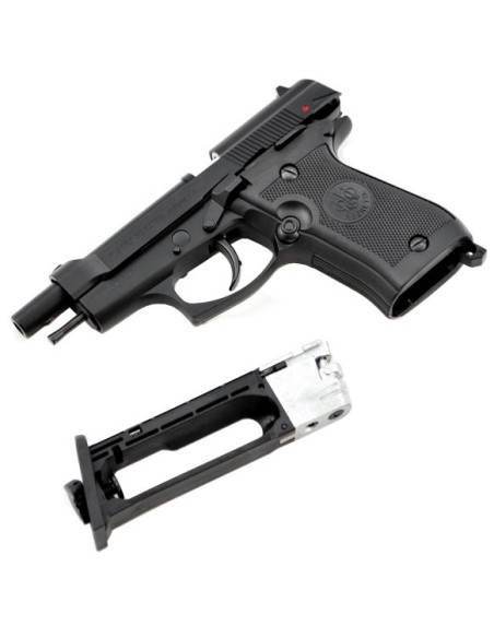 UMAREX LIBERA VENDITA BERETTA PISTOLA MODELLL 84 FS NERA CO2 -7,5j CAIBRO . 4,5 PALLINI BB 17 COLPI