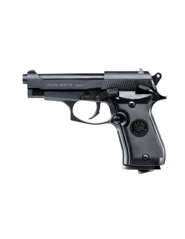 UMAREX LIBERA VENDITA BERETTA PISTOLA MODELLL 84 FS NERA CO2 -7,5j CAIBRO . 4,5 PALLINI BB 17 COLPI