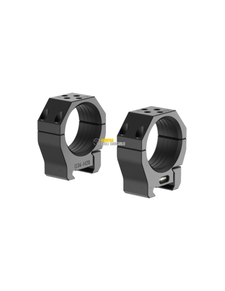 Anelli per ottiche Audere PSR™ Scope Rings Diametro 34 altezza HEIGHT  34