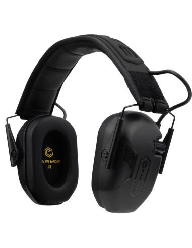 Cuffia Elettronica Earmor M300A-BK Nera 29 DEC M300A Ear Muff airsoft EARMOR