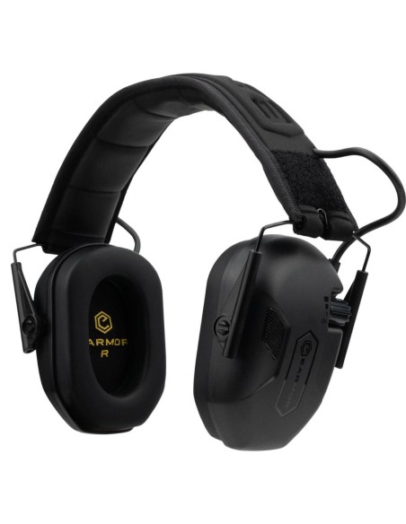 Cuffia Elettronica Earmor M300A-BK Nera 29 DEC M300A Ear Muff airsoft EARMOR