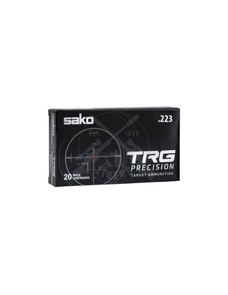 Cartucce Munizioni SAKO TRG Precision calibro 223 Rem 69gr OTM Ammo