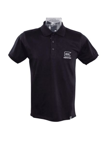 Glock Perfection Polo  nera taglia XL 31773