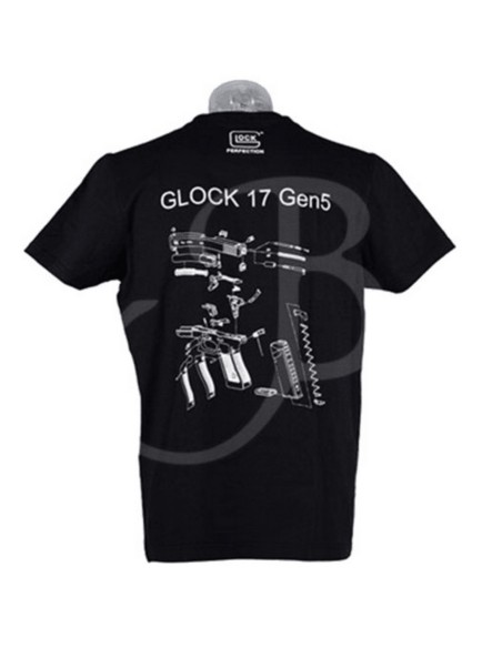 T-SHIRT GLOCK PERFECTION ENGINEERING GEN5 taglia L 51267