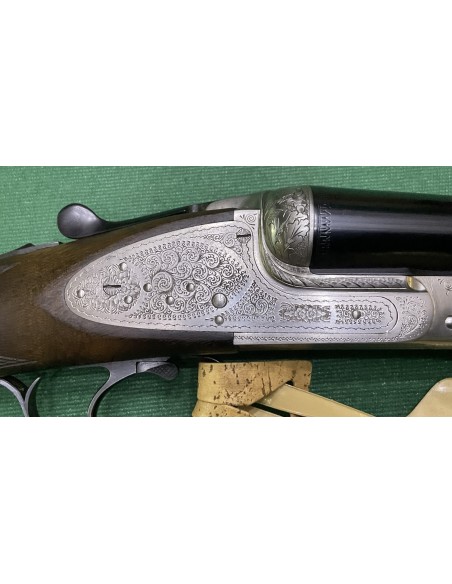 Doppietta Bernardelli Roma 4 calibro 12 Canne 65cm strozz.****/**  monogrillo con selettore sul grilletto.
