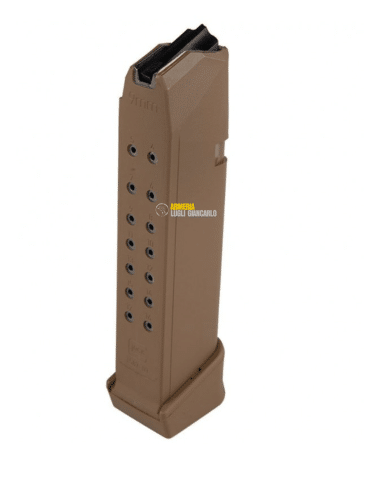 Caricatore desert nocciola Glock 19X GEN4 caricatore calibro 9x21 19 colpi, FDE - Glock 372335