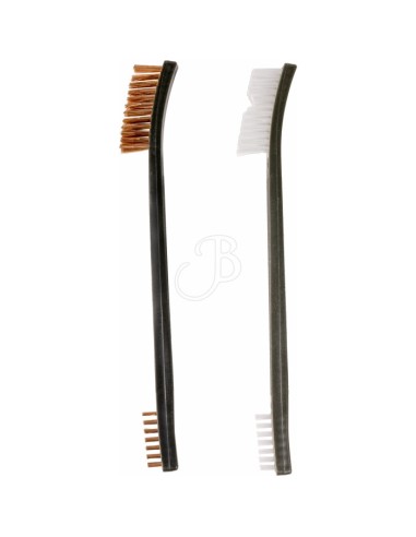 39SHOOTER SET DA 2 SPAZZOLINI NYLON/OTTONE PER PULIZIA ARMI TASCABILI CODICE 540632