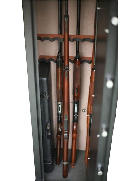 Cassaforte per armi lunghe 16 posti con tesoretto Cassaforte Infac Safe