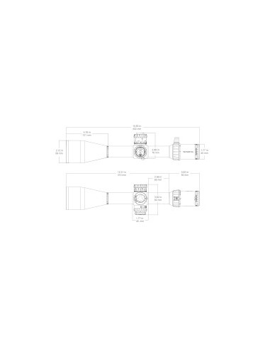 OTTICA DA TIRO CACCIA TAURON SFP 5-50X60 SCOL-69 Marca: VECTOR OPTICS