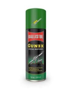 Olio spray per armi per pulizia armi BALLISTOL GUNEX 200ml antiruggine
