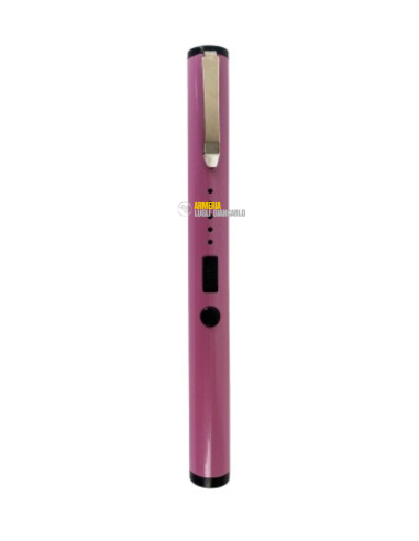 ANIMAL DEFENDER POCKET DISSUASORE ELETTRICO DIFESA PERSONALE COLORE ROSA 100.000 Volt
