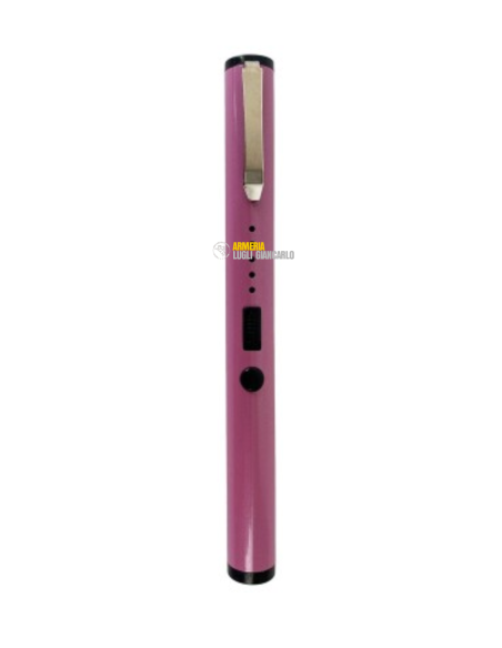 ANIMAL DEFENDER POCKET DISSUASORE ELETTRICO DIFESA PERSONALE COLORE ROSA 100.000 Volt
