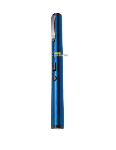 Dissuasore elettrico difesa personale e per animali ANIMAL DEFENDER POCKET COLORE BLU 100.000 VOLT