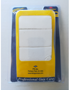 Pezzuole pezze in cotone  pulizia armi Tetra Gun per calibro 30 e calibro 45 Cal. Patch di pulizia (300 Pack)