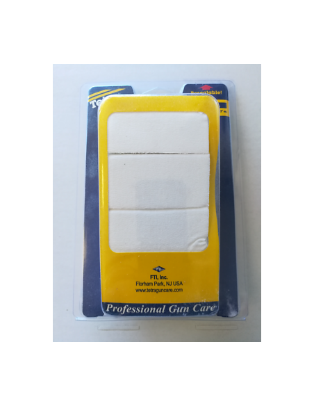Pezzuole pezze in cotone  pulizia armi Tetra Gun per calibro 30 e calibro 45 Cal. Patch di pulizia (300 Pack)