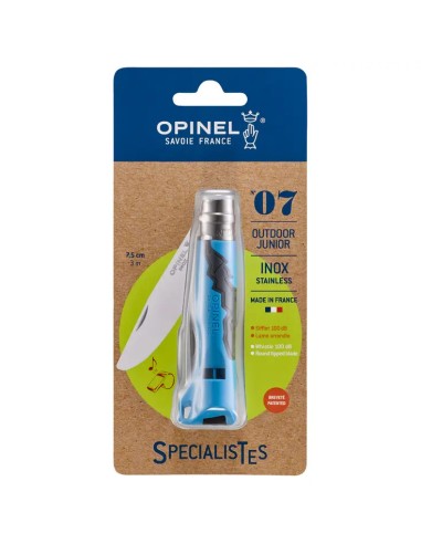 Il coltello tagliatoOpinel     °07 Outdoor Junior  N°07 Outdoor Junior Blu