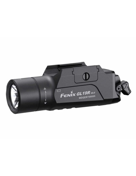 Torcia per pistole Fenix Torcia GL19R V2.0 Luminus SFT25R LED Tactical Light (black) 1200 lumens
