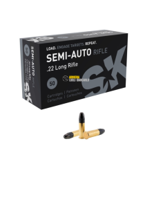 CARTUCCE CALIBRO 22 LR DA TIRO LAPUA SK SK CARICHE 22LR SEMI AUTO RIFLE 2