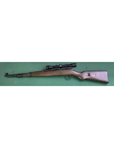 Carabina S.D.M. K98 Sniper usata calibro 22LR con ottica e anelli
